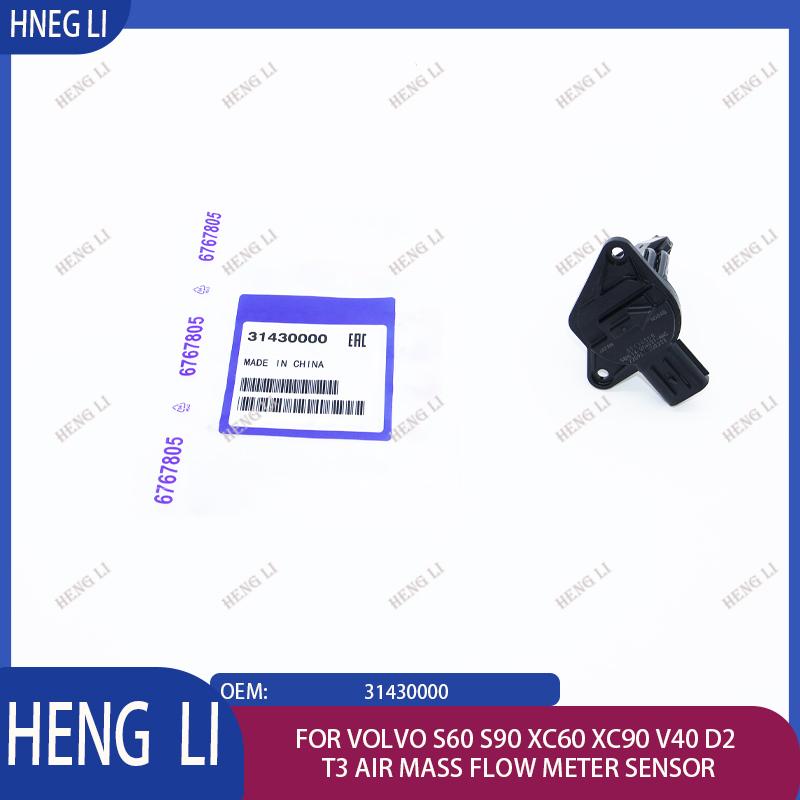 OEM 31430000 is suitable for Volvo S60 S90 XC60 XC90 V40 D2 D4 T3 air mass flow meter sensor