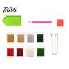 Home Art Activity Set Christmas Rhinestone Painting Kit, DIY Wreath Craft for Adults, Double Full Drill Accessory Sided Window Ornament, Acrylic