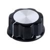 6mm Inner Hole Bakelite Potentiometer Volume Knob - Audio Adjustment Knob with Scale and Cap