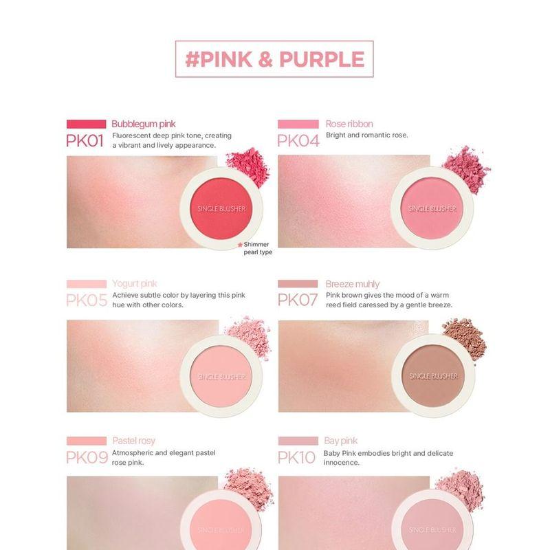 The Saem Saemmul Single Blusher - 22 Colors