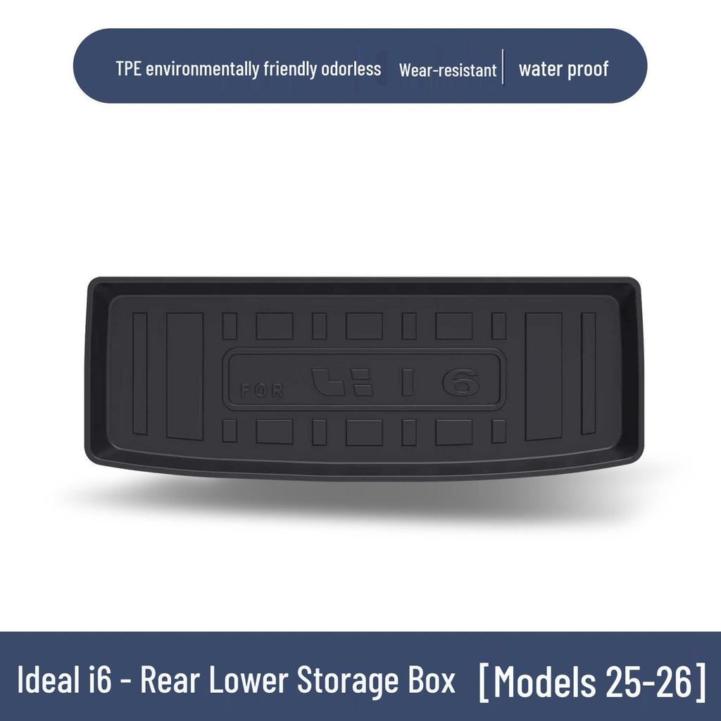 Ideal i6 Waterproof TPE Rear Trunk Mat - Interior Car Accessory