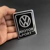 1Pcs 3D Aluminum Stickers Car Body Trunk Decal For VW Golf Tiguan Touran Polo GTI Jetta Passat CC T5 Scirocco Arteon Transporter Mc9