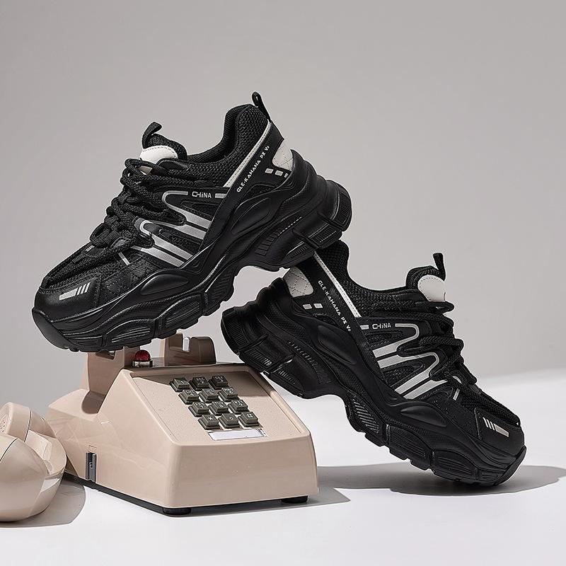 Fashion 5.5CM Air Mesh Synthetic Microfiber Leather Casual Breathable Vulcanize Summer Platform Sneakers Women Shoes High Brand