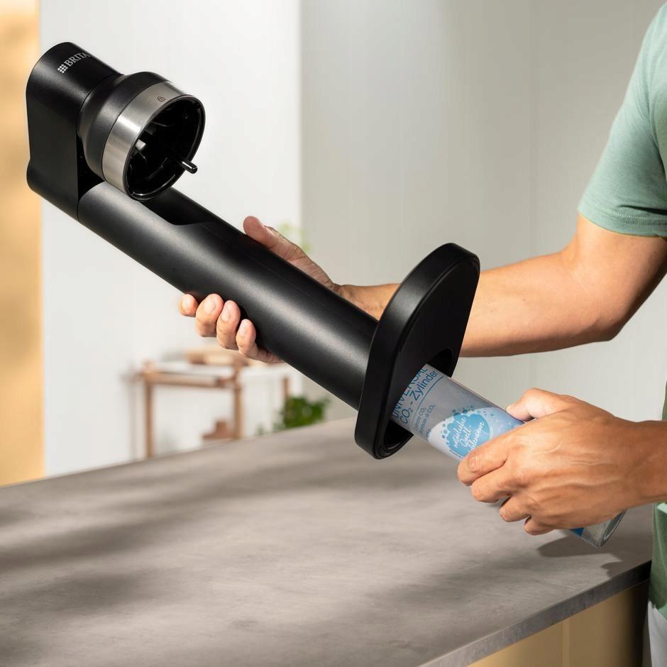 Brita Sodatrio Carbonator (Black)
