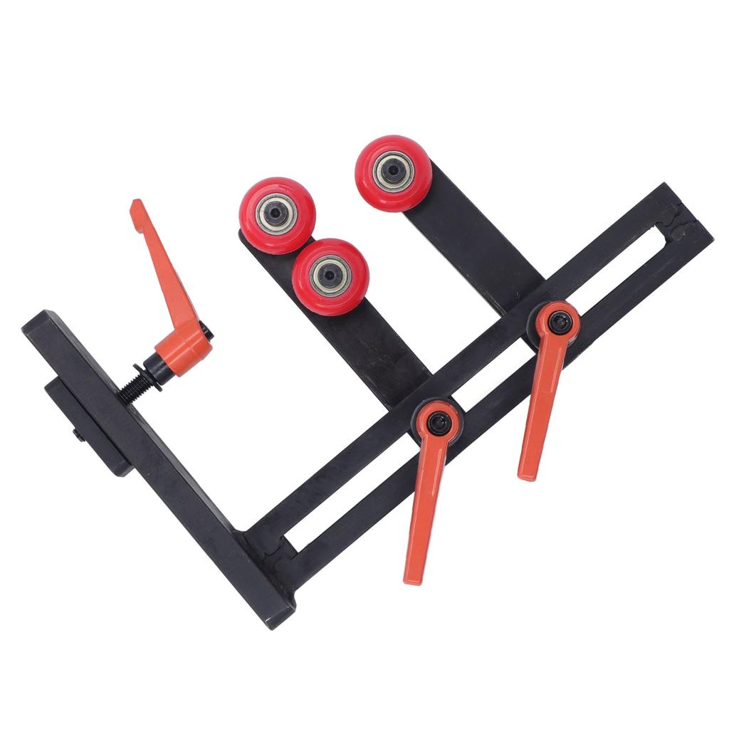 Wood Lathe Steady Rest L Shape Height Adjustable Cast Iron Woodworking Lathe Center Frame