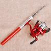 Ultra Short Pocket Rods Steelhead Fishing Rods Small Micro Mini Fishing Rods 1.1M Drum Reel Ice Fishing