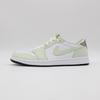 DM7837-103 Nike Air Jordan 1 Retro Low White Ghost Green Black Grey  (Men's)