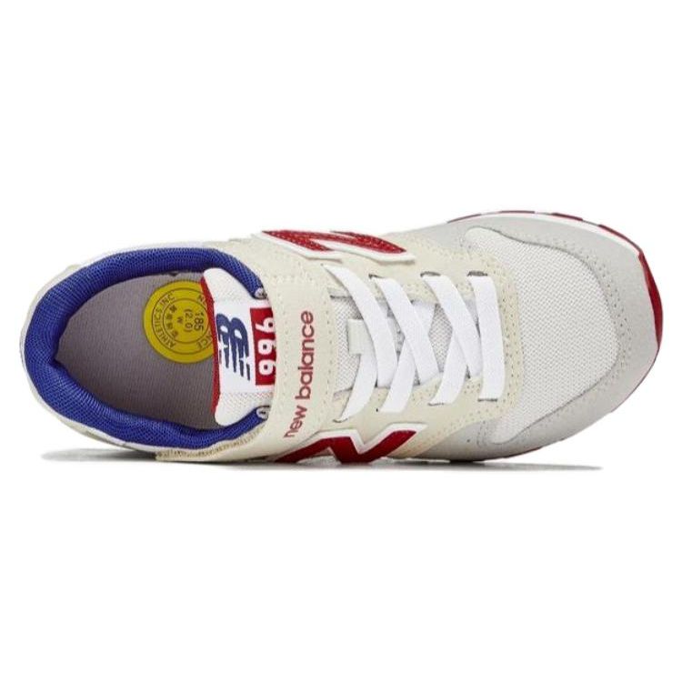 New Balance Comfortable Versatile Low-Top Kids Running Shoes Kids Sneakers Light-Blue Red YV996JD3