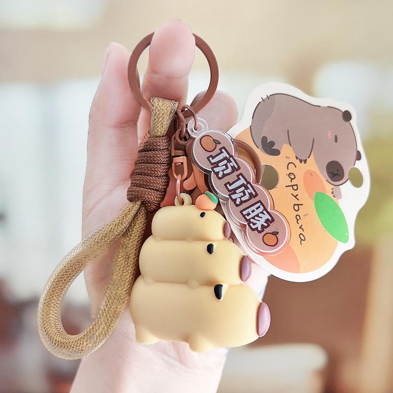 

Вечный Глупый Капибара и Дельфин Плюшевый Брелок-Подвеска – Маленький Подарок