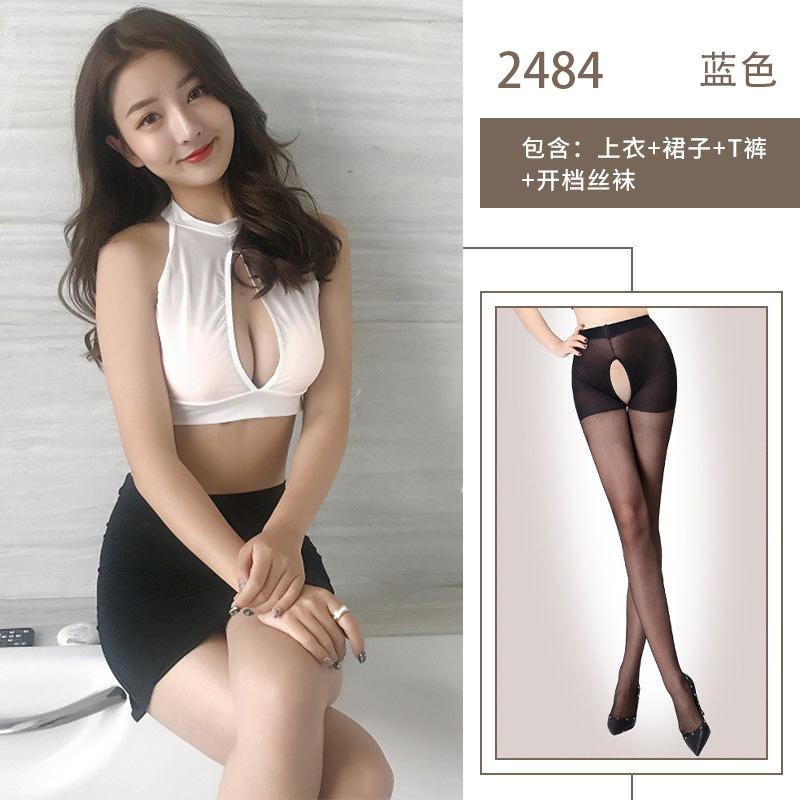 Sexy lingerie Sexy professional women Secretarial clothing Perspective corset Hips Passion clothes Pure desire