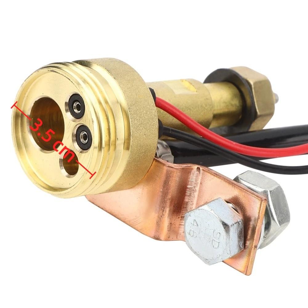 Flange Base Euro Central Connector Brass Material Torch Conversion Kit  Welding Machine Torch