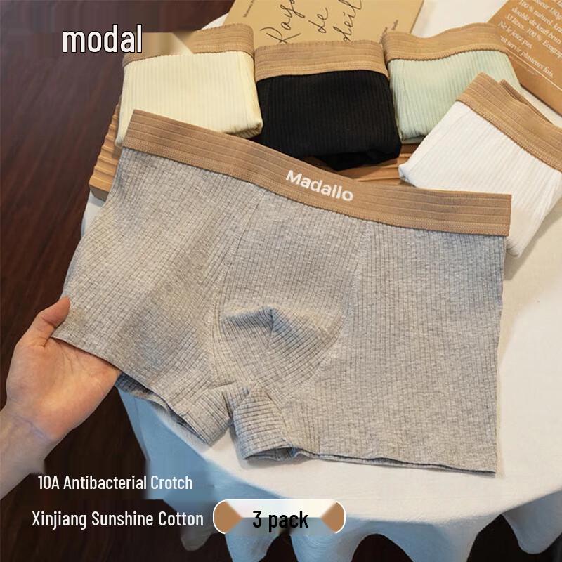 

Men s Modal Cotton Antibacterial Briefs 3-Pack 3XL