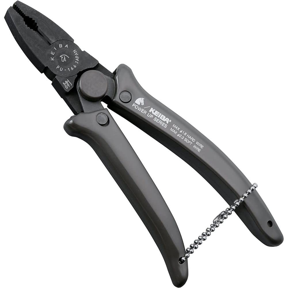 

Keiba Power Up Pliers Gray 175mm PU-166G