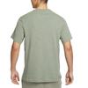 Nike Primary Logo Embroidered Quick-Dry Crew Neck Short Sleeve T-Shirt Men Tops Light-Army-Green Color-Block DV9832320
