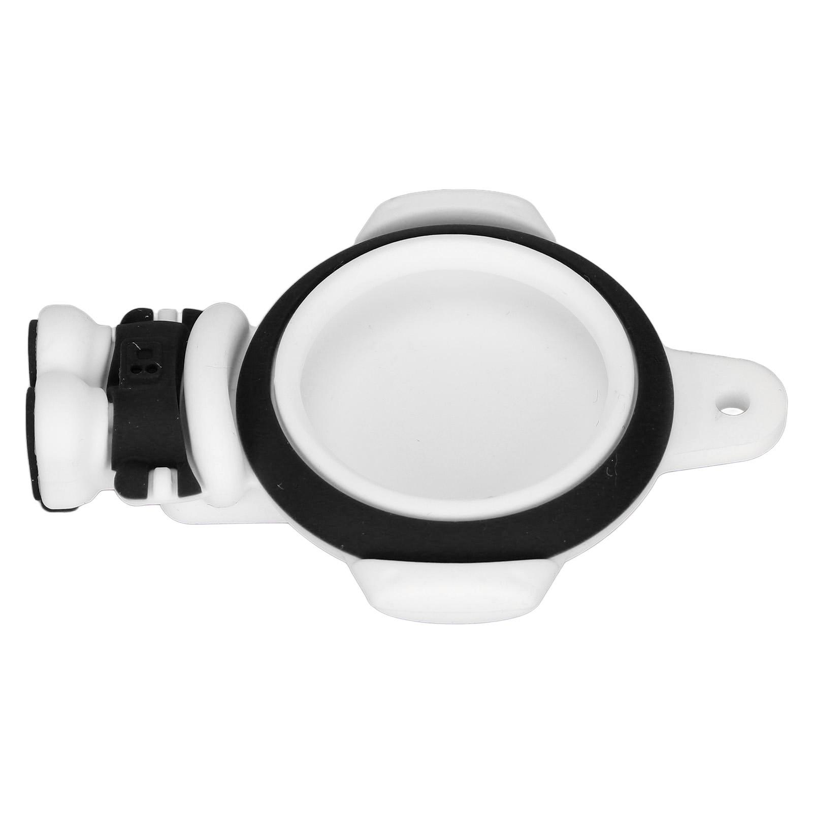 

Для IOS Локатора Силіконовий Захисний Чохол Форма Астронавта Ударостійкий Захисний Чохол з Брелоком(Чорний білий )