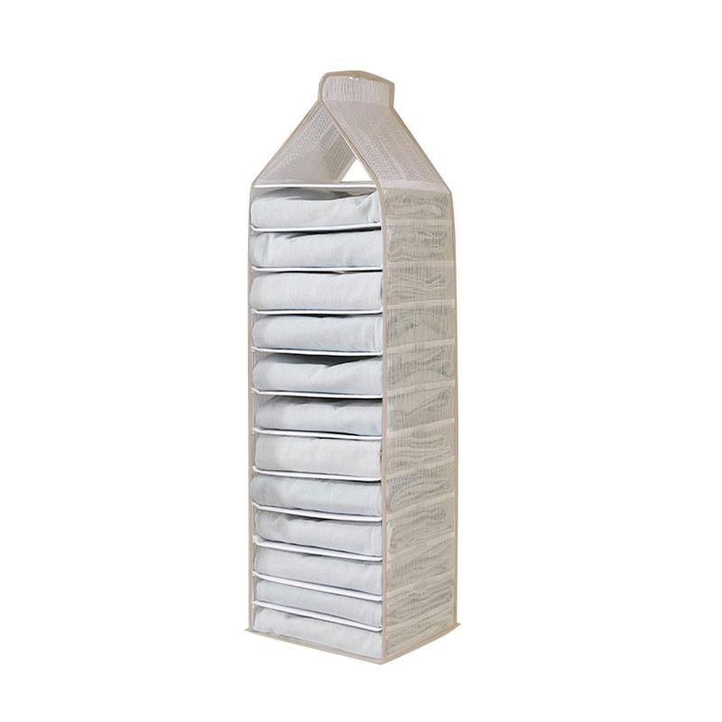 Hot sale Practical Storage Bag Cabinet Organizer For Pants Socks T-Shirt Underwear Hanging Closet