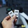 2Pcs Bike Tire Air Nozzle Protective Adhesive Decoration Decals Mountain Road Bicycle Valve Stickers