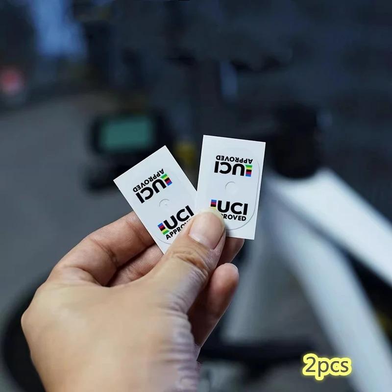 

2Pcs Bike Tire Air Nozzle Protective Adhesive Decoration Decals Mountain Road Bicycle Valve Stickers