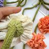 1Pc Curtain Tiebacks Window Accessories Ties Floral Designs Fabric Tiebacks Office Carnation Curtain Tiebacks Home Multi-Color