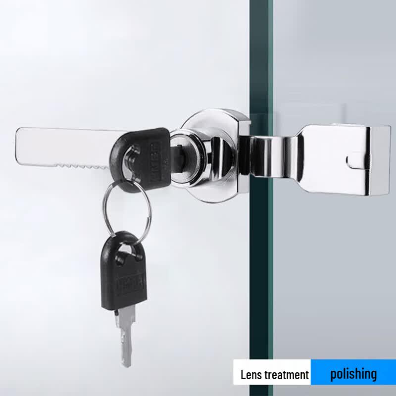 Hesi Dige Drill-Free Glass Cabinet Lock Set