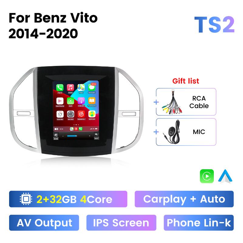 

Mercedes-Benz Vito 2014-20 Multimedia Reversing Camera with Android Bluetooth GPS Screen