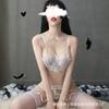 Sex Underwear, Water-soluble Lace, Sexy Leg Rings, Garters, Three-point Temptation, Sex Suit, Embroidery
