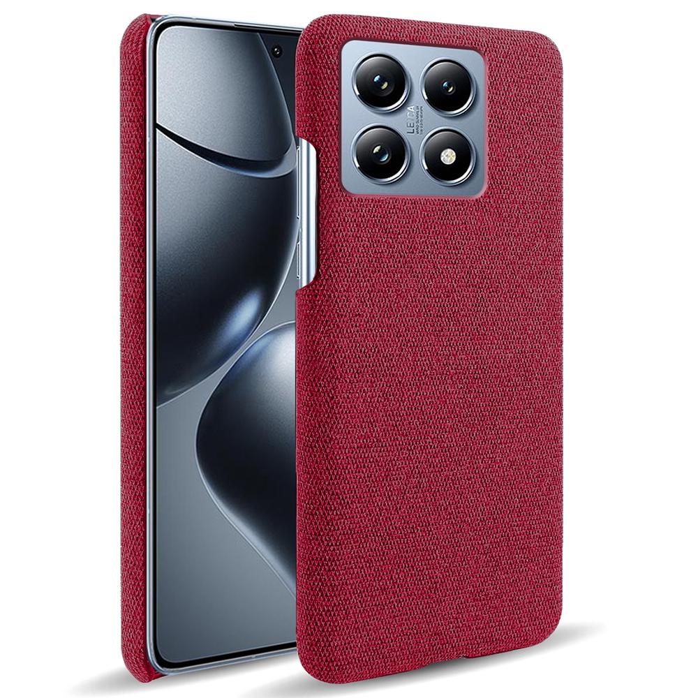 For Xiaomi 14T Pro Case Cloth Texture Anti-Scratch Protective PC Phone Cover
