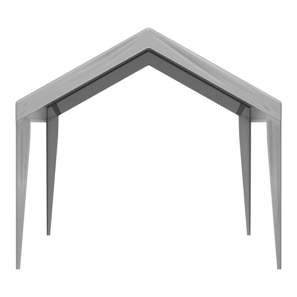 Carport Replacement Canopy Cover 6100 x 3040 mm Garage Top Tent Shelter Tarp Heavy-Duty Waterproof & UV Protected, Easy Installation with Ball