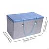 Lightweight Insulated Container with Lid | and cold storage, Builtin Side Handholds, expanded