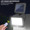 LED Solar Path Yard Lights Dust Proof Split Type Street Landscape Spotlight Automatic Charging Easy Installation for Home Garden