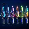 Interstellar Battle Ax Toy Spark with Smoke Effect Transforming Weapon LED 7 Sci-fi RGB Colors Dynamic Sound Haptic Feedback for Kids Dual Function