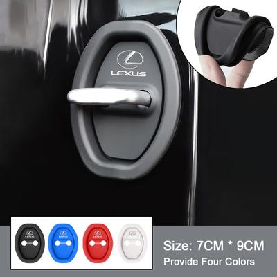 7x9cm Siliconen Gel Auto Deurslot Cover voor Lexus ES300 RX330 RX300 GS300 IS250 IS200 CT200h IS300 NX RX LX GX GS Accessoires