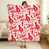 Coperta Fashion C-Coca-C-Cola-S Morbida e Delicata sulla Pelle per Divano Letto Riposino Copriletto Piumone per Tutte le Stagioni