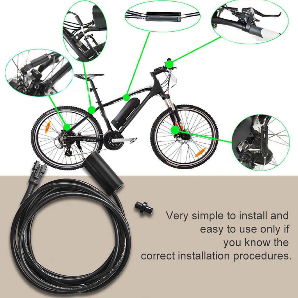 Mechanical Brake Cut Off Sensor Switch Cable for Electric Bike E bike Scooter(Brake Disc)