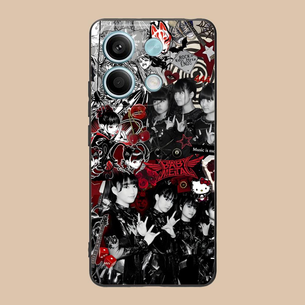 Cute Babymetal Mobile Phone Case for POCO M6 M5 M4 M3 X7 X6 X5 X4 X3 F6 F5 F4 Pro GT 5G Colour Printing Cover Cellphones Pretty