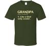 Grandpa Dictionary T Shirt Fixed