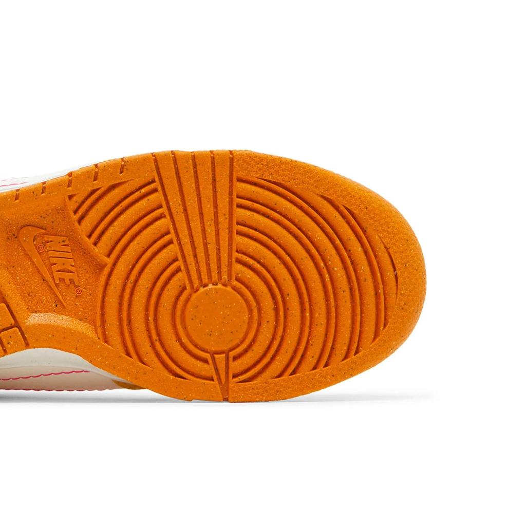 Nike Womens Dunk Disrupt 2 'Sunrise' (women's sizes) Sail / Solar Flare / Medium Soft Pink / Hyper Pink Skate Shoes DX2676 100