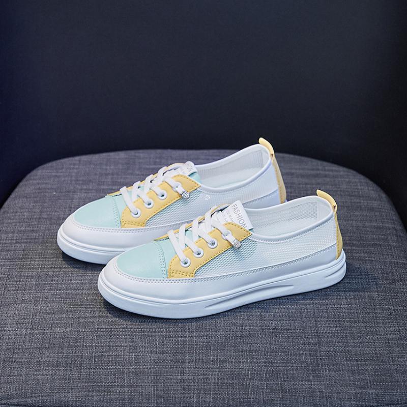 

Женские летние кроссовки из сетчатой ткани, дышащие, на плоской подошве, спортивная обувь, женская обувь для бега, вулканизированная обувь, дизайнерская женская повседневная обувь для ходьбы 40