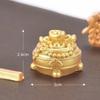 Feng Shui Auspicious Fa Cai Money Tree Gold Ingot Bag Lucky Fortune Spring Festival Mascot Desktop Ornament Car Home Decor Craft