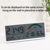 Multifunctional Electronic Clock Indoor Temperature Monitor Easy Setups Battery Operated with 2 Alarm and Snooze Feature