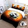Soccer Ball with Splashes. Bedding Sets Duvet Cover Sets Duvet Covers Pillowcases(1 * Duvet Cover 2 * Pillowcases Without Duvet Insert)