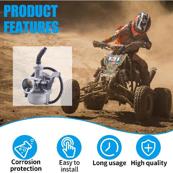 JIE PZ19 Carburetor with 35mm Air Filter for 50cc 70 90 110cc DR50 CRF XR 50 APOLLO 125CC coolster kazuma 110 Taotao Buyang Coolsport Redcat Peace