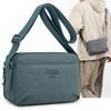 Minimalist Oxford Cloth Crossbody Bag Men Women Casual Functional Daily Outdoor Shoulder Bag