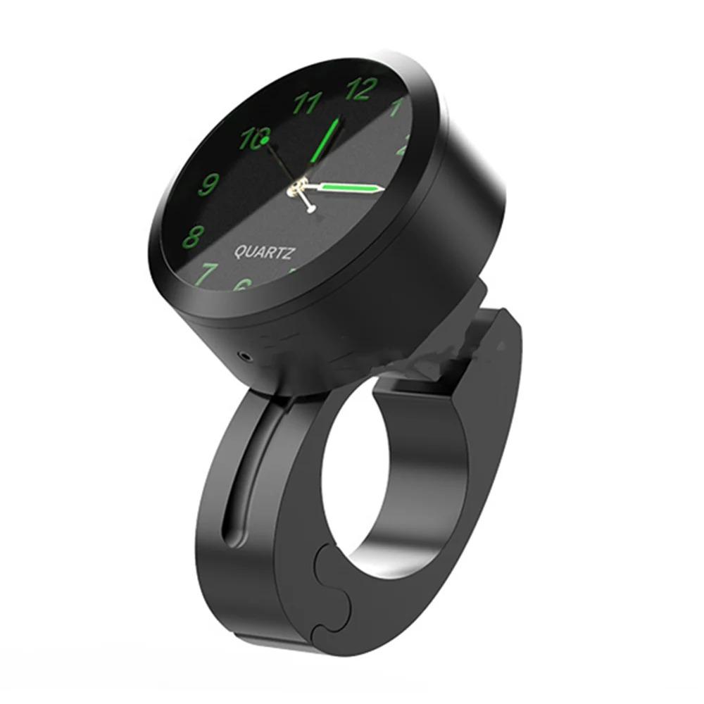 Универсальные 22-28 мм водонепроницаемые часы с креплением на руль мотоциклетные часы с гаечным ключом мотоциклетные часы пылезащитные кварцевые часы