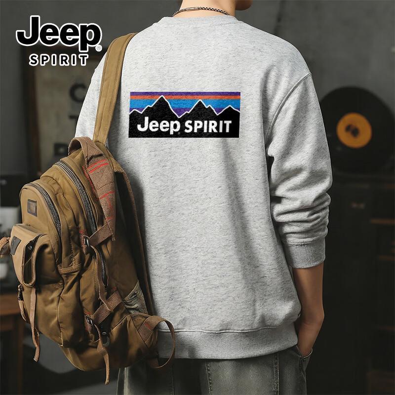 Мужская толстовка Jeep Spirit с круглым вырезом M