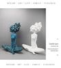 Luxury European Resin Afro Sculpture Decor for Living Room TV Cabinet