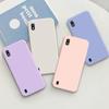 For Samsung A10 Case For Samsung Galaxy M10 A10S Coque Matte Soft Silicone Shockproof Cover Galaxy A10s Square Phone Case Fundas