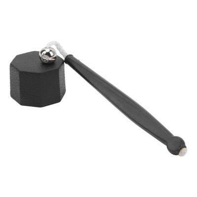 Pool Queue Kreide Halter Abdeckung Achteckige Design Leichte Schwarz Kunststoff Pool Kreide Halter für