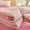 New High-End Jacquard Summer Quilt 100% Cotton Fabric Soya Fibre Filling Thin Comforter Soft Skin Fiendly Summer Blanket