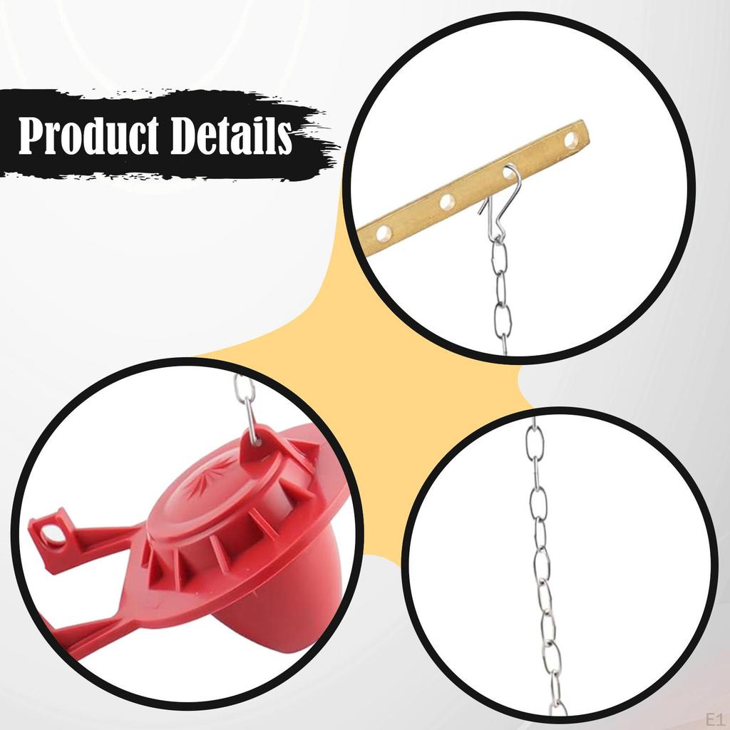 Toilet Flush Lever Fits Most Front Loading Toilets Single Push Flushing Tank Handle with